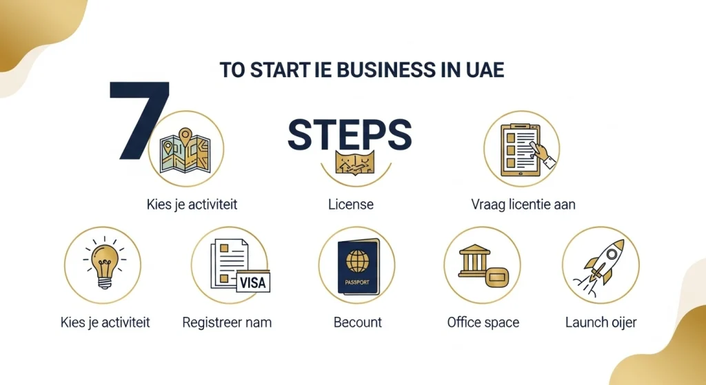 Stappen om een Bedrijf te Starten in de VAE