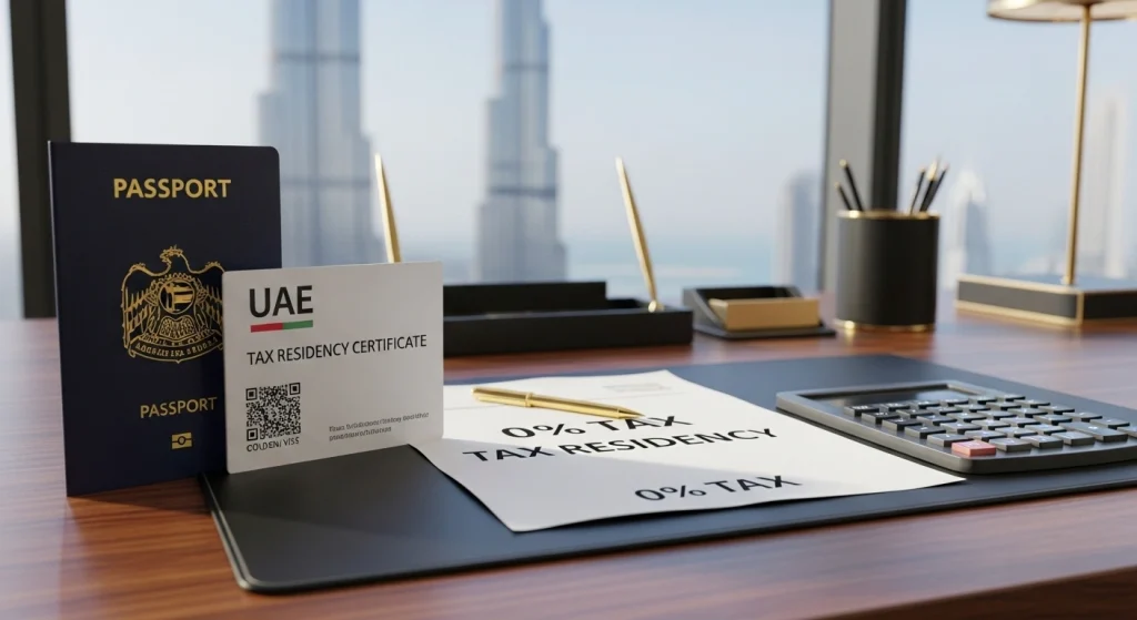 Tax Residency Certificate en Nederlands paspoort – belastingadviseur Dubai helpt met emigratie