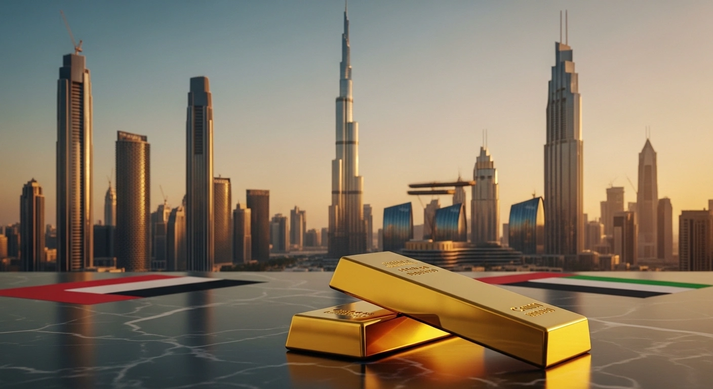 Setup Dubai holding for gold