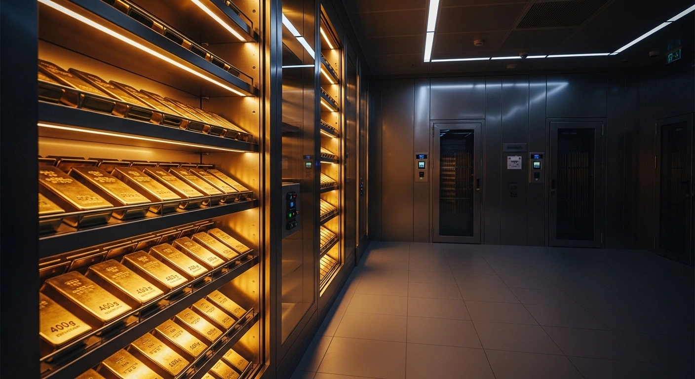 fysiek goud opslaan Dubai