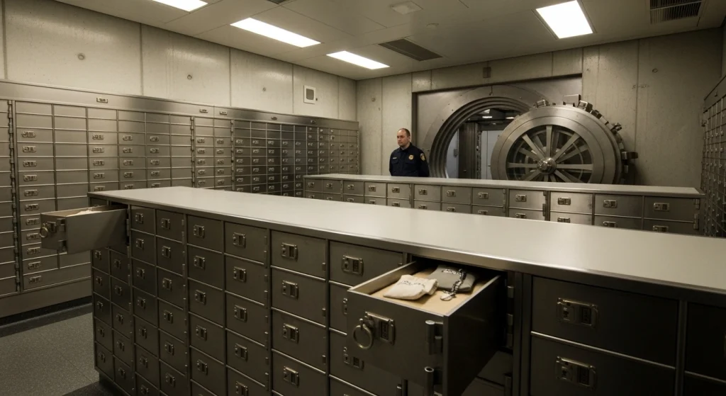 Bank Safe Deposit Boxes