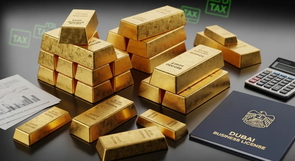 Costs and Timeline for Setup Dubai holding for gold