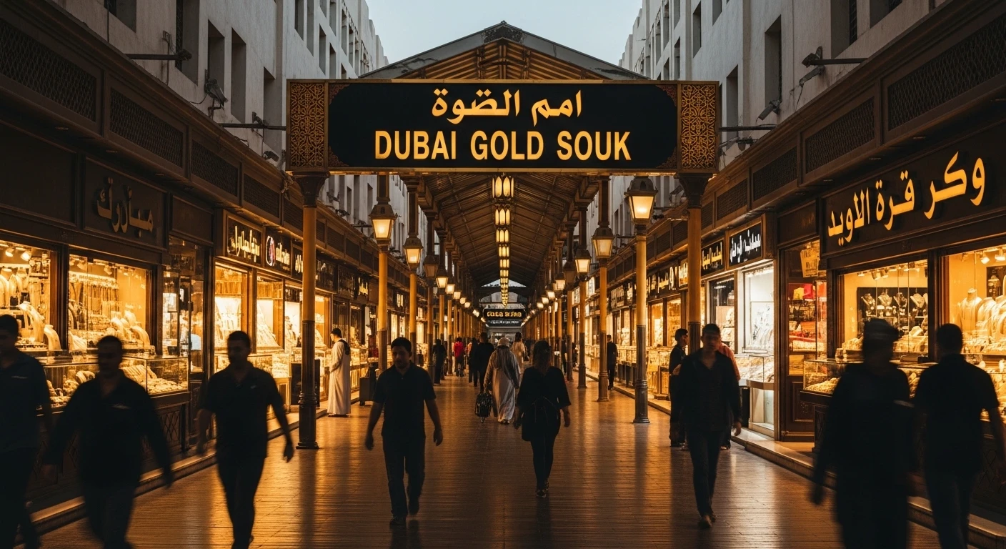 goud importeren vanuit Dubai