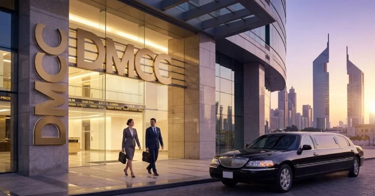 Goud Trade Finance Dubai - Modern commodities exchange building in the Stad van het Goud, supporting international gold trade.