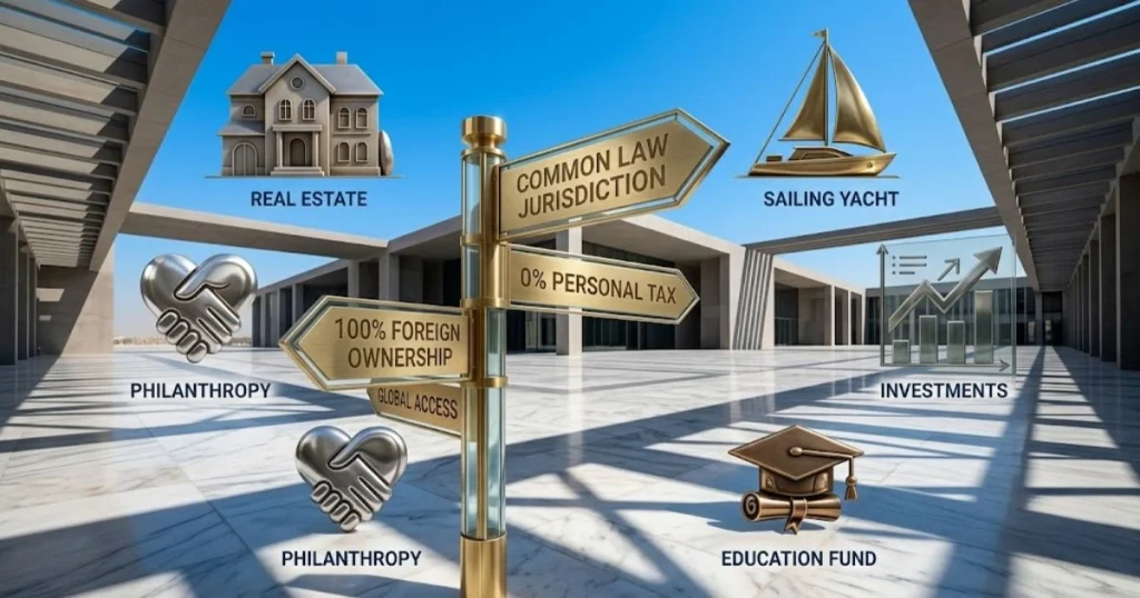 De voordelen van het oprichten van een family office in het Dubai International Financial Centre (DIFC) met fiscaal voordeel en Common Law.